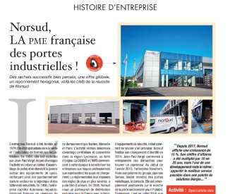 Article Norsud La PME francaise des portes industrielles