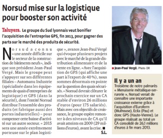 Article Norsud mise sur la logistique pour booster son activité